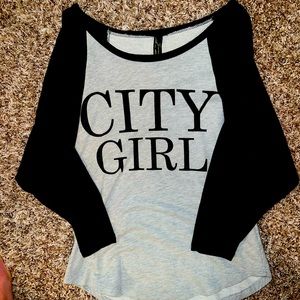 City Girl graphic boutique tshirt